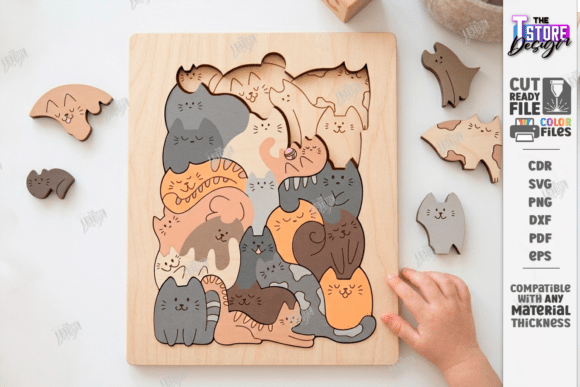 Animal Puzzle Laser Cut Toy