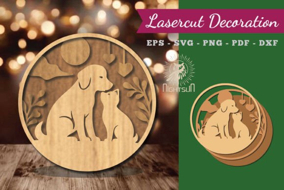 Cat and Dog Lasercut Round 2