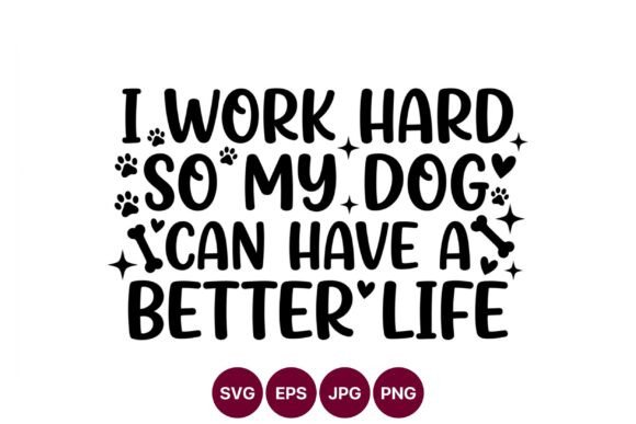 Cute Hand Lettering I Work Hard so My